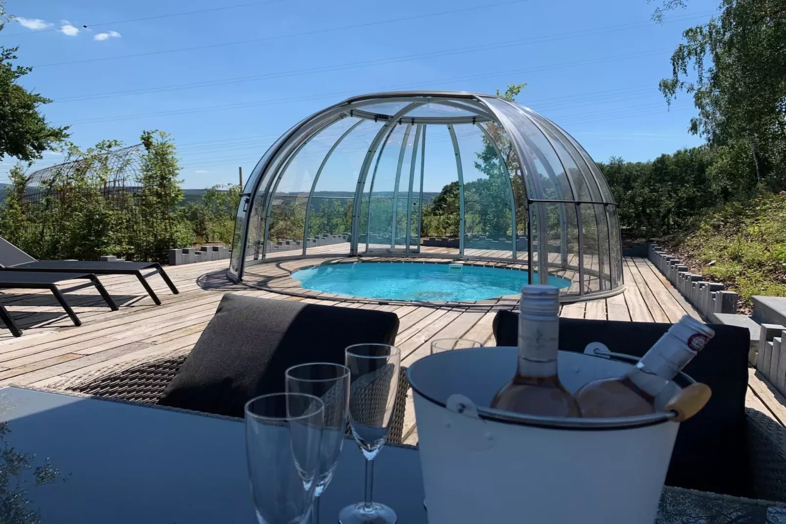 Chalet Bulle-Pool