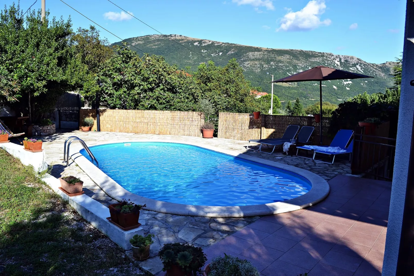 Apartment Ulika - Private Pool, Mountain View-Piscine