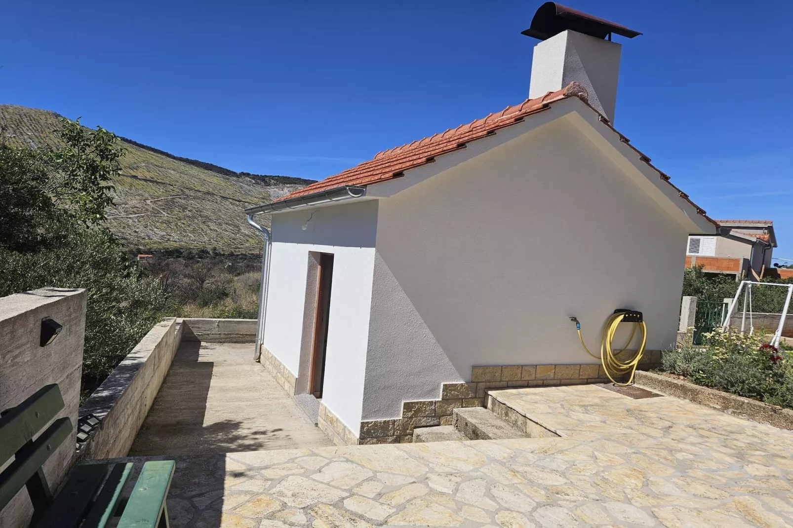 Apartments Miro - studio apartment-Terrasse