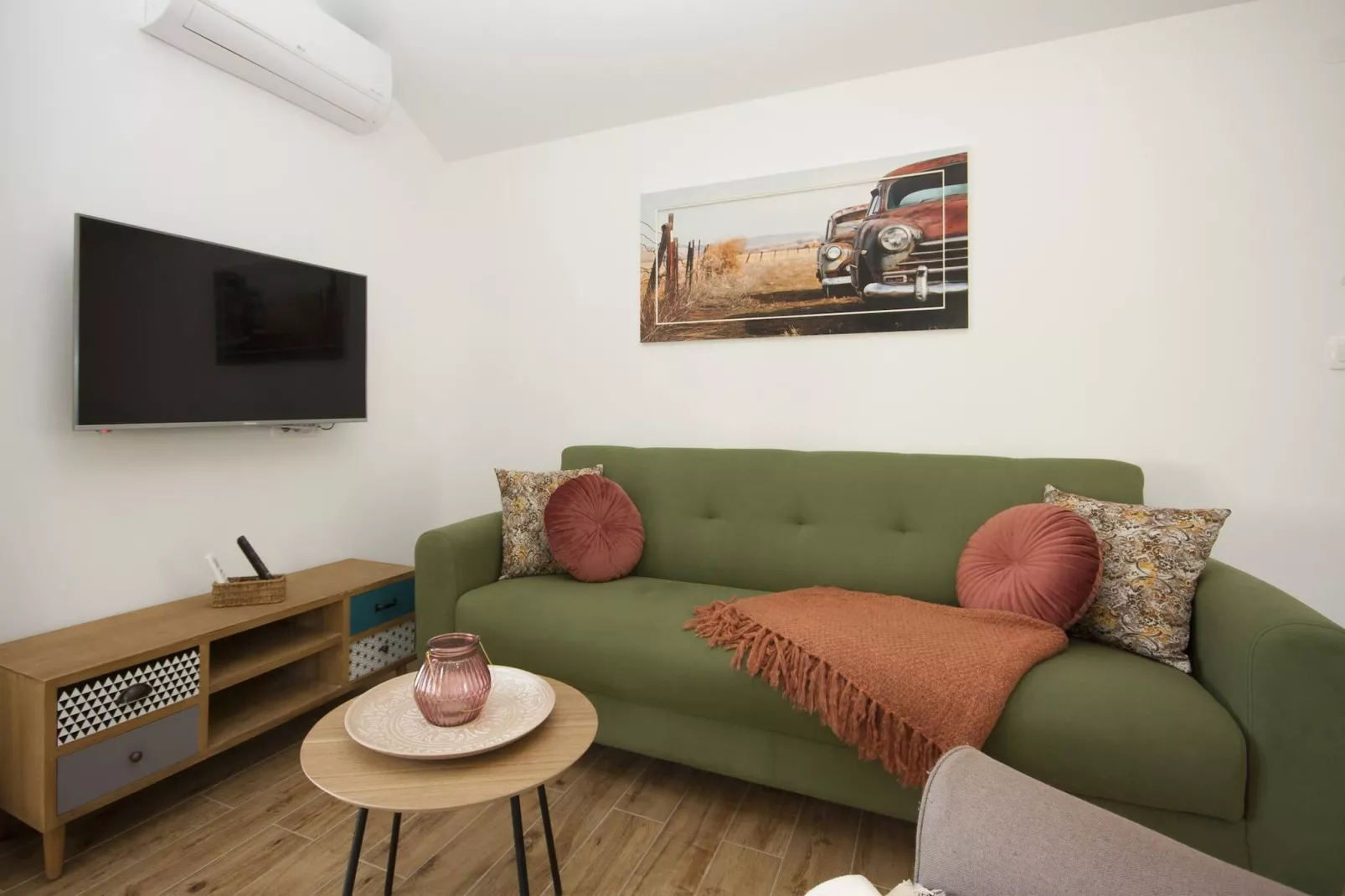 Apartments Tonia - Apartment Mala A1-Wohnzimmer