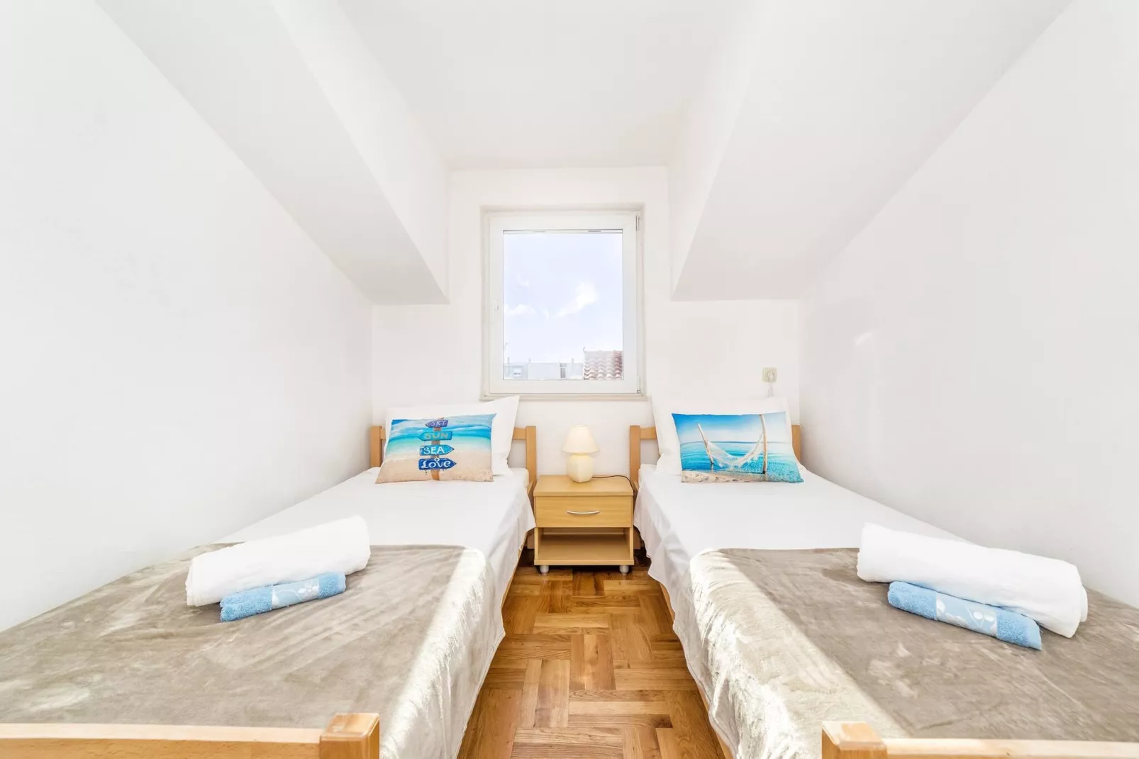 Apartments Nikol - two bedroom apartment A6-Schlafzimmer