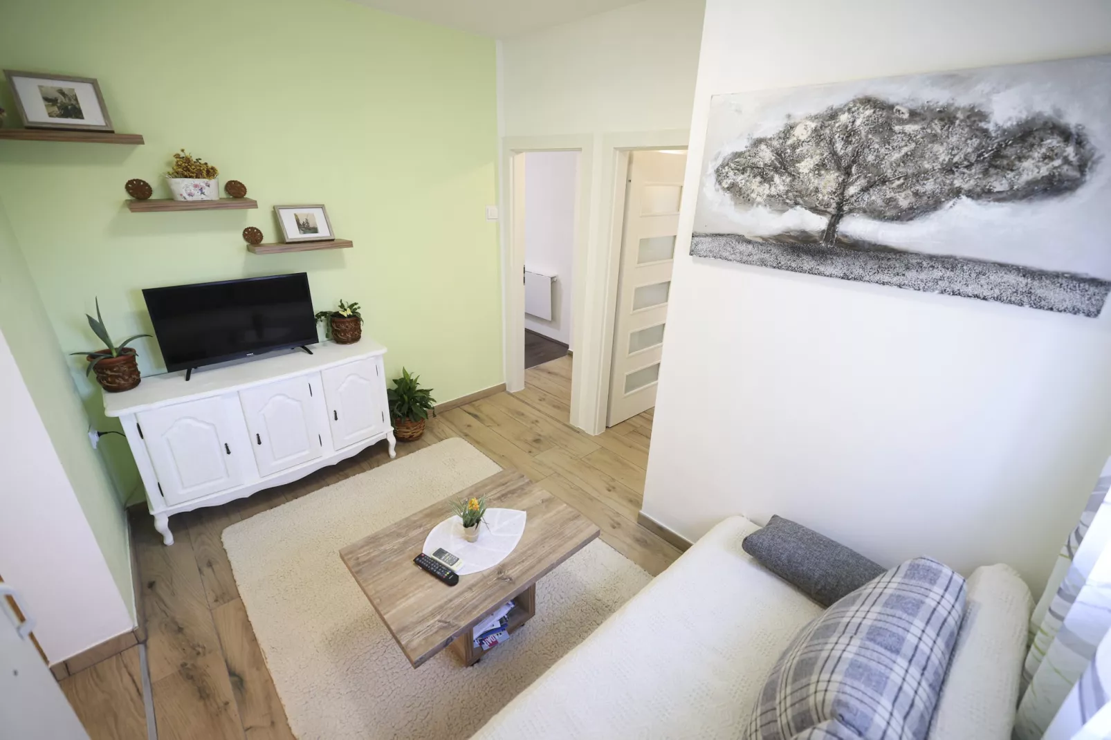Apartment Rustica - Two bedroom apartment-Living room