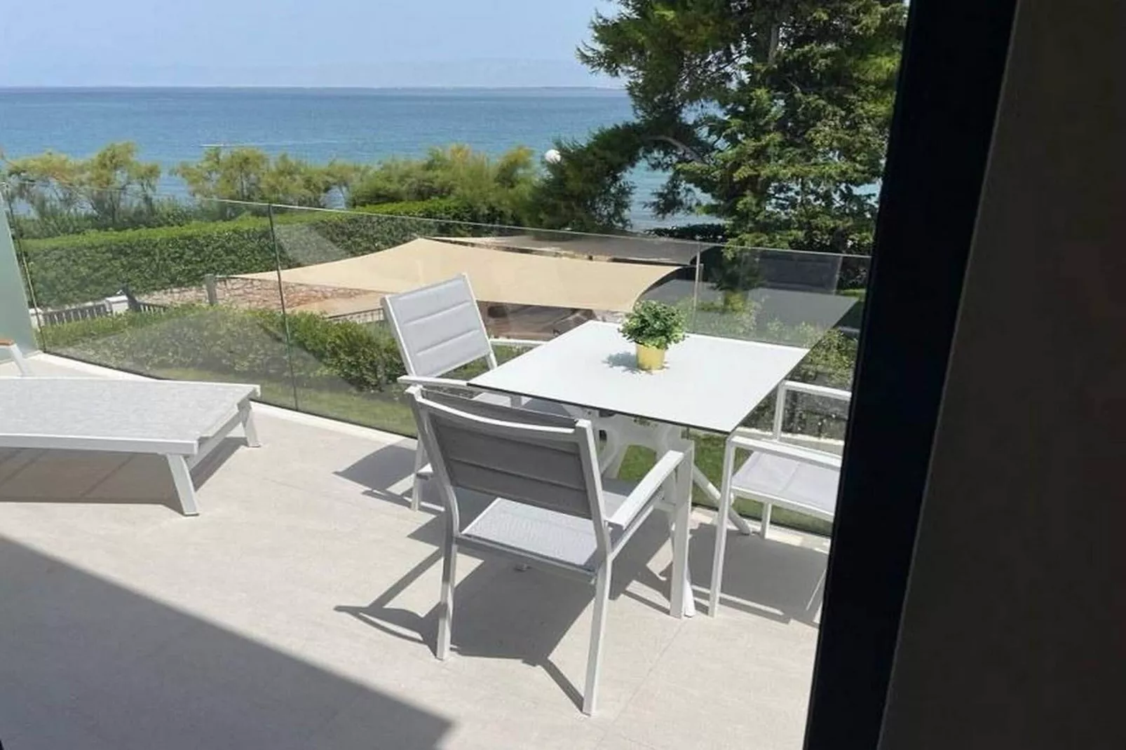 Apartments Marvi - one bedroom apartment (Left)-Terrassenbalkon