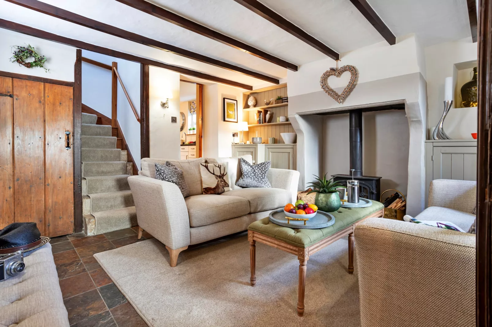 Ivy Cottage-Living room