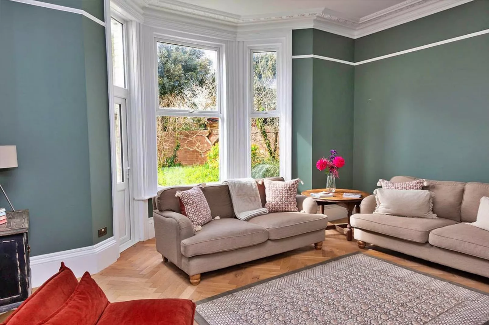 Portland House-Living room