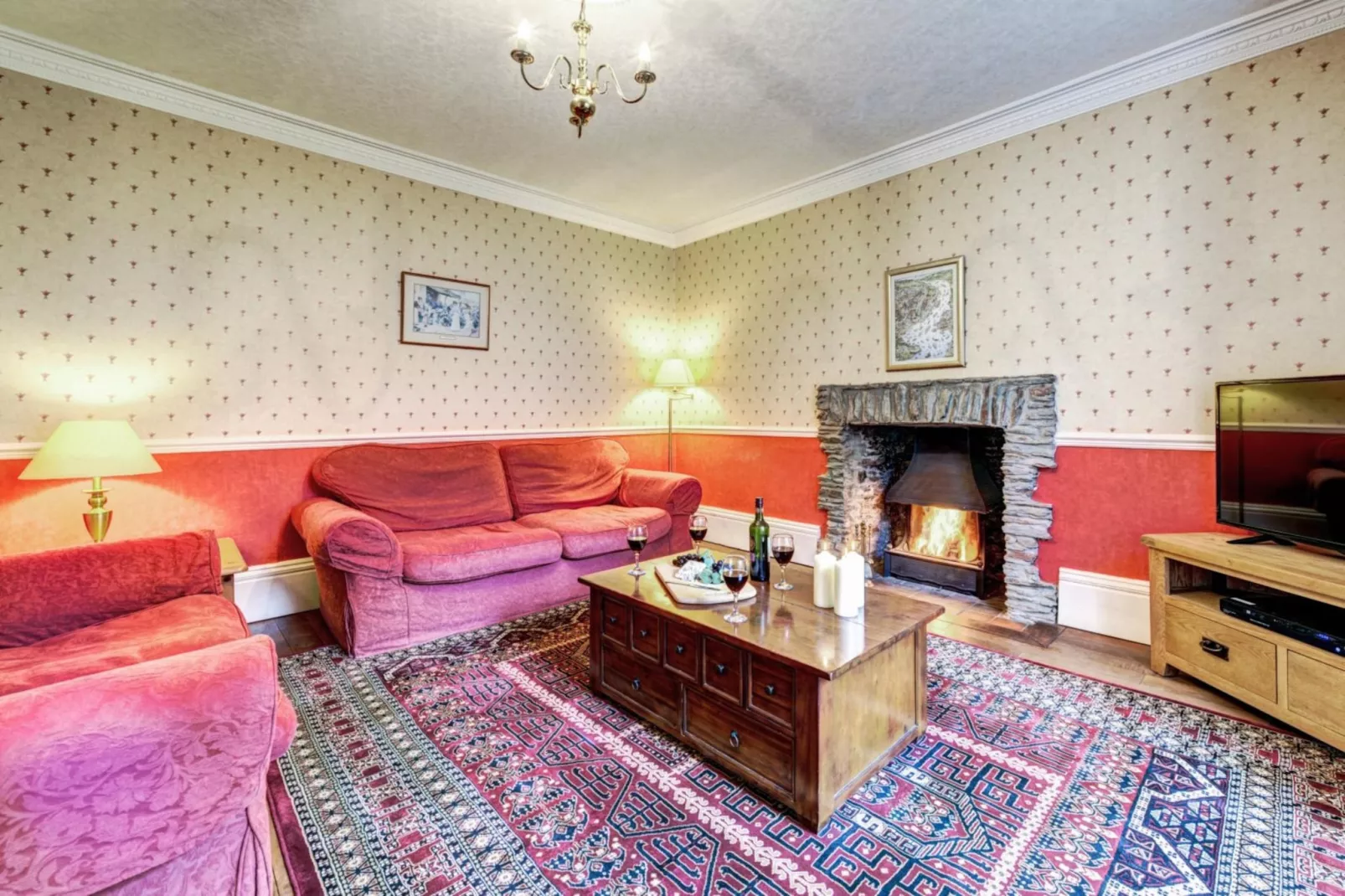 Buckland House-Wohnzimmer