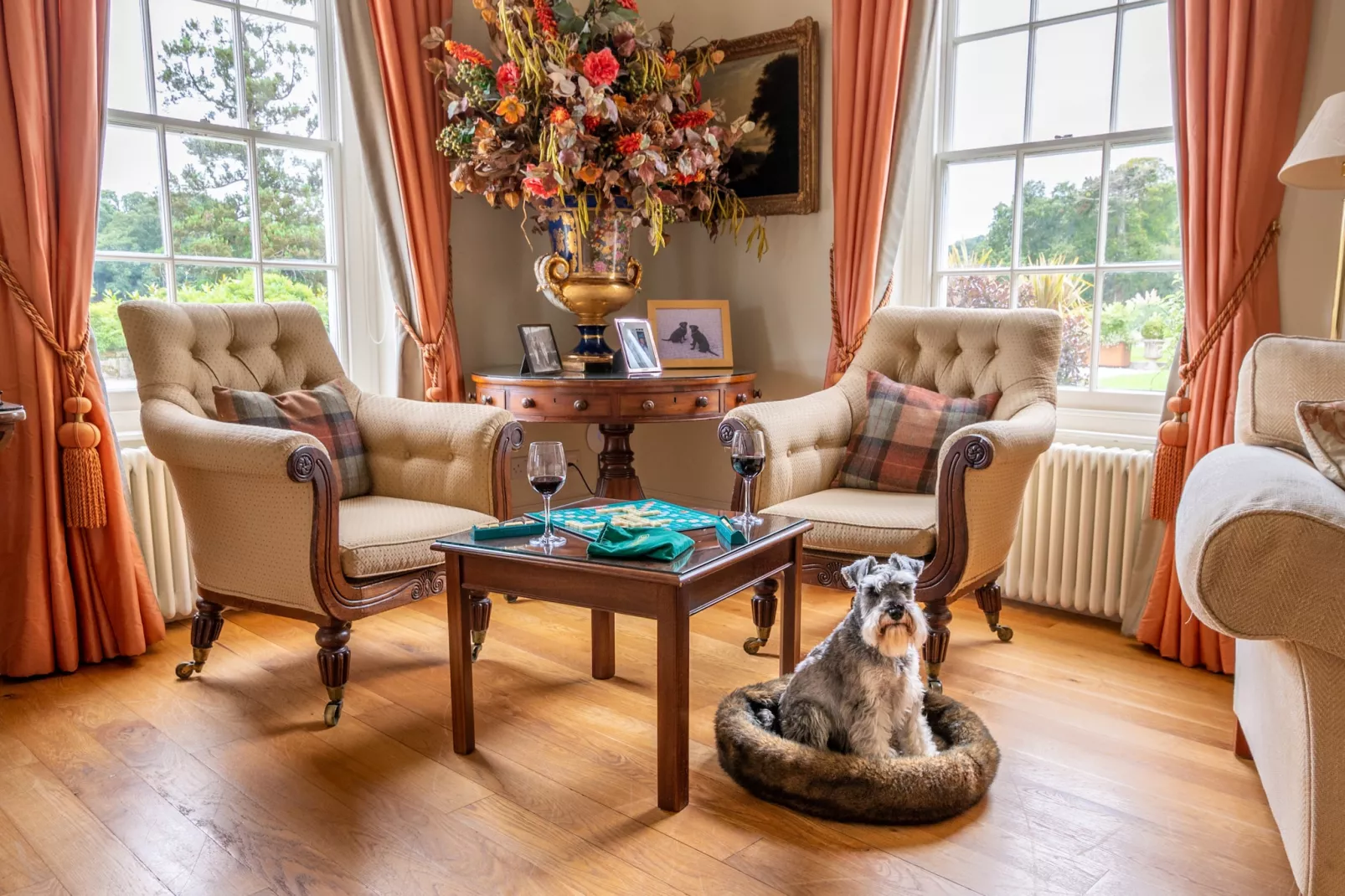 Historic Castle on River Tamar-Salon