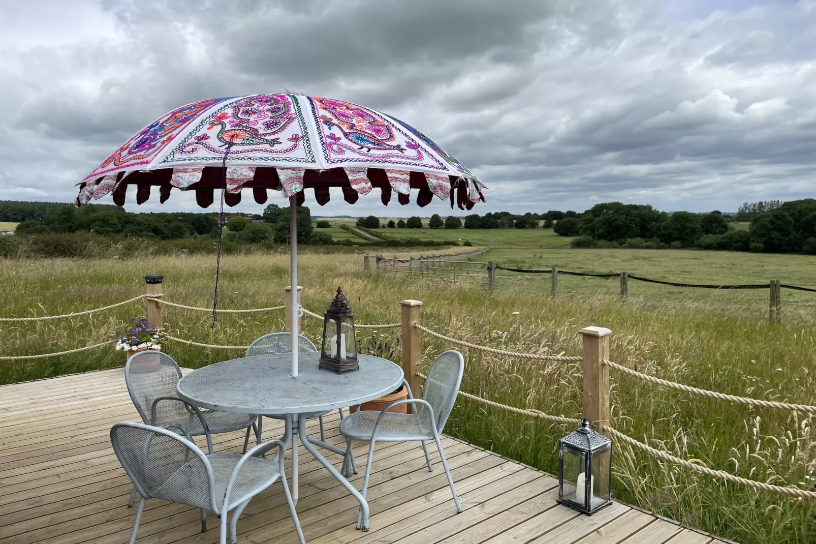 The Cornflower-Terrace balcony