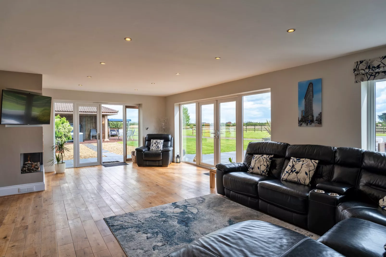 Stone Bow Farmhouse-Living room