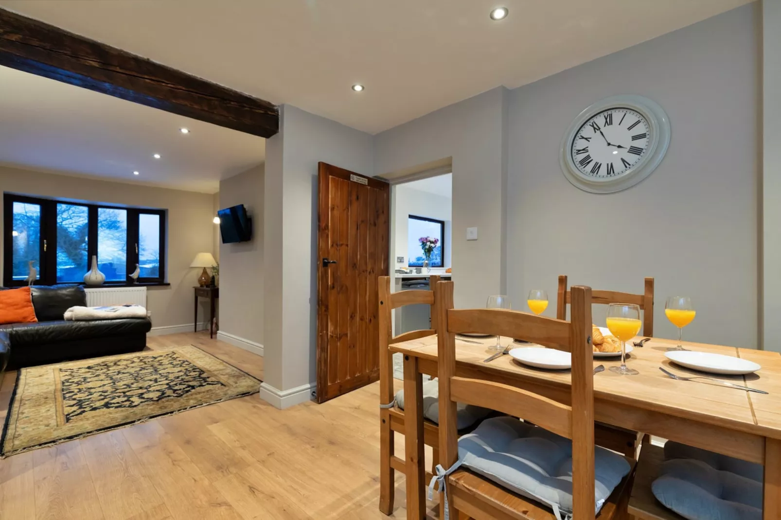 Kingsley Hollows Cottage-Salle à manger