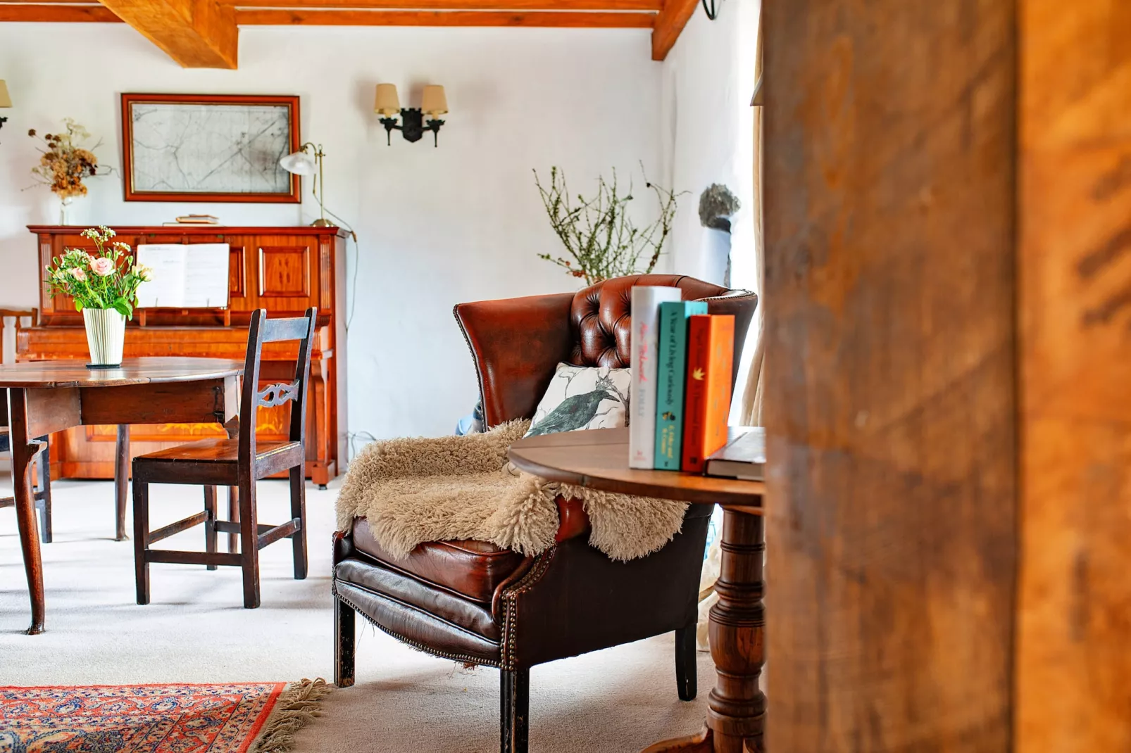 The Barn at Tyddyn-y- Felin-Dining room