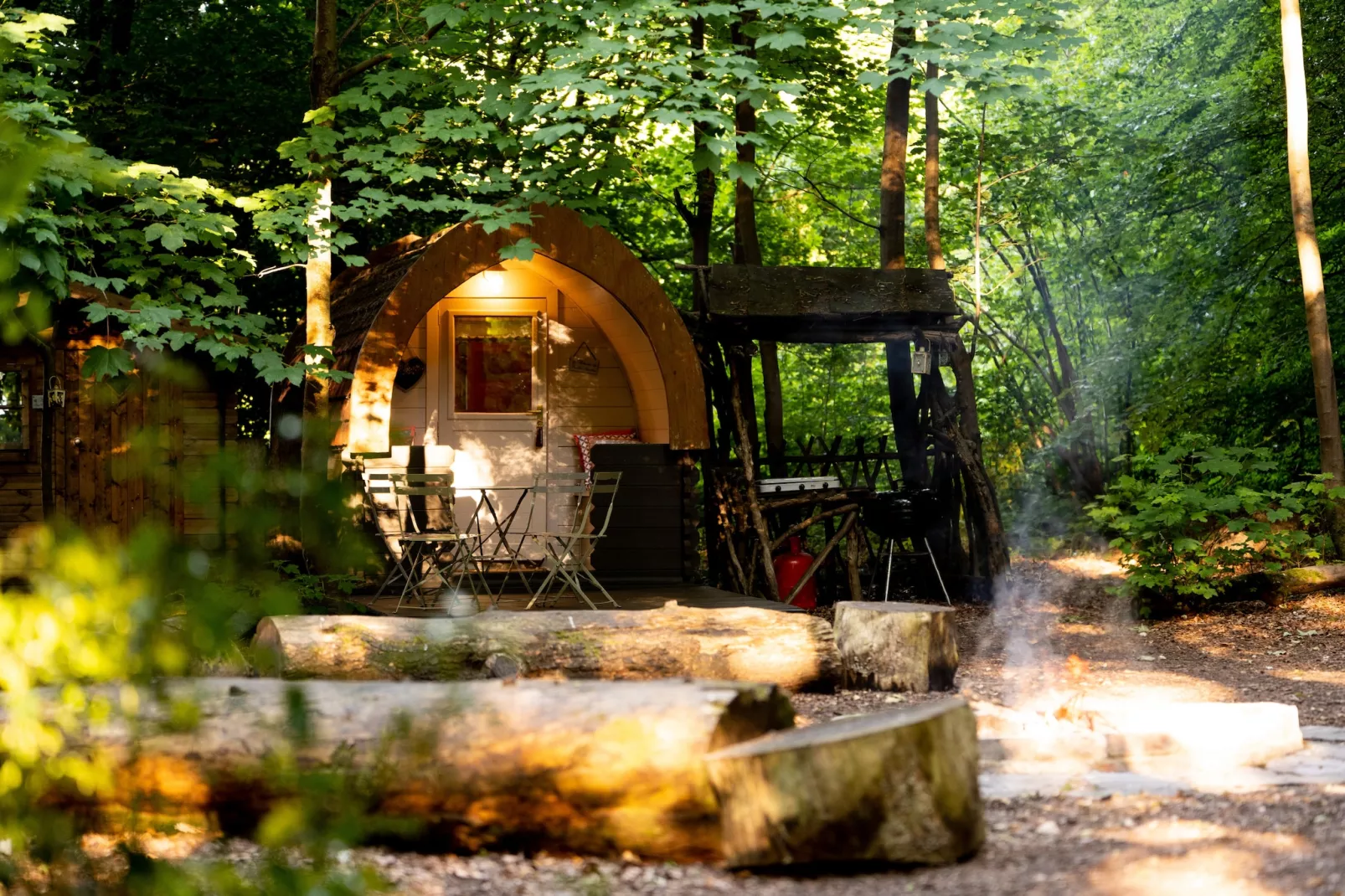 Bluebelle Glamping Pod-Kitchen