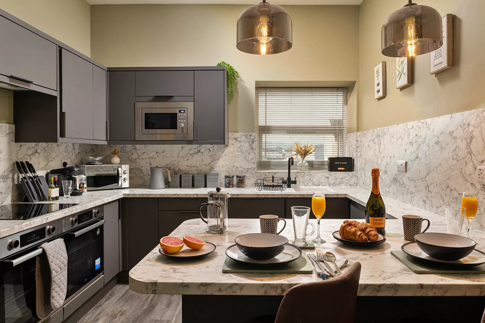 Peace Retreats Penthouse-Cuisine