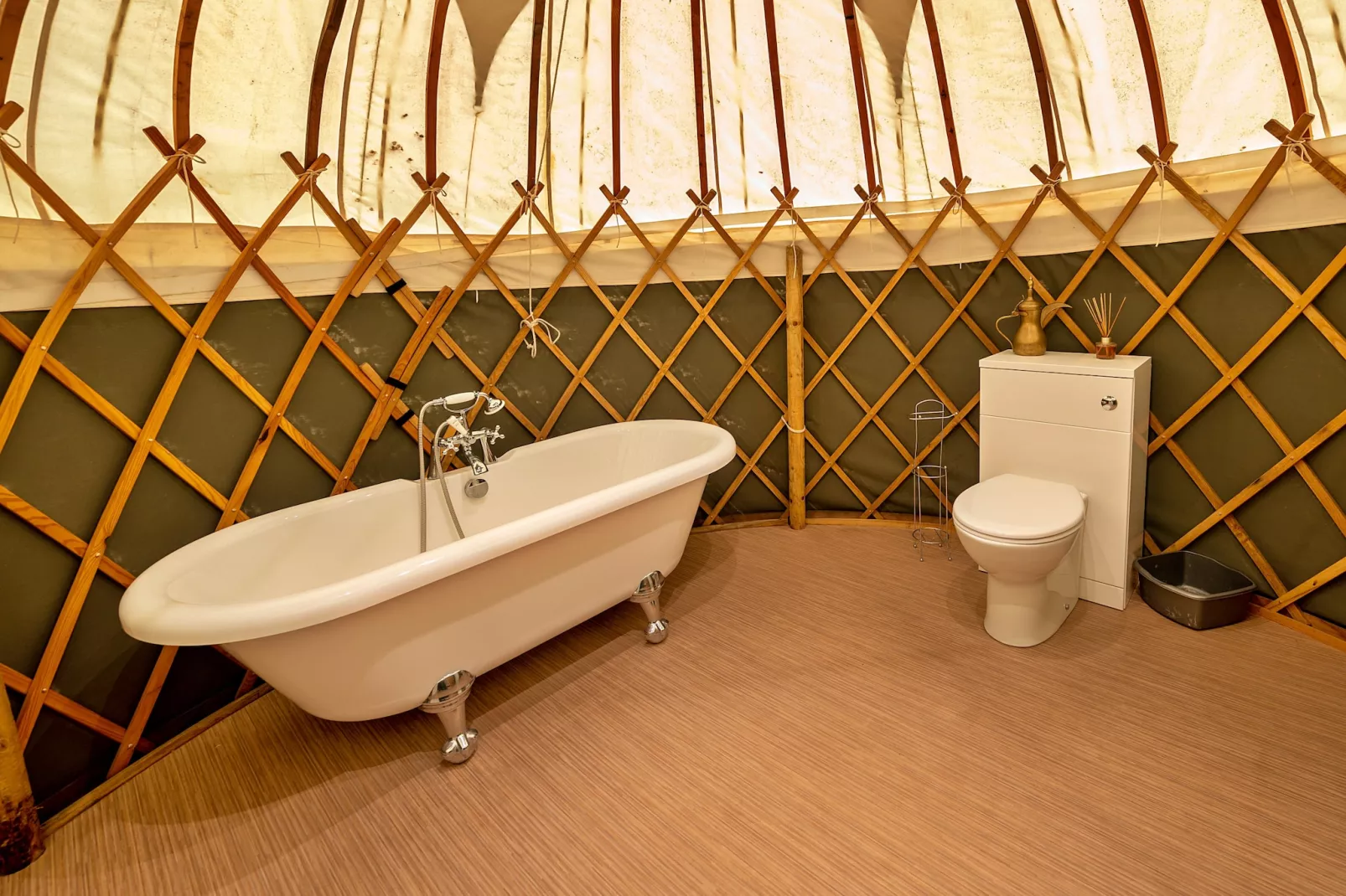 Bramble Yurt-Salle de bain