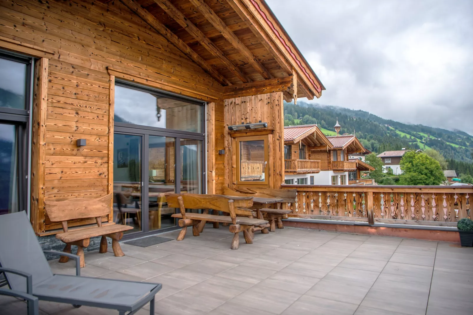 Nationalpark Chalet Wildenkogel-Terrace balcony