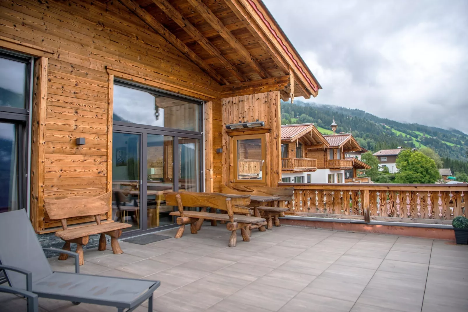 Nationalpark Chalet Kristallwand-Terrace balcony