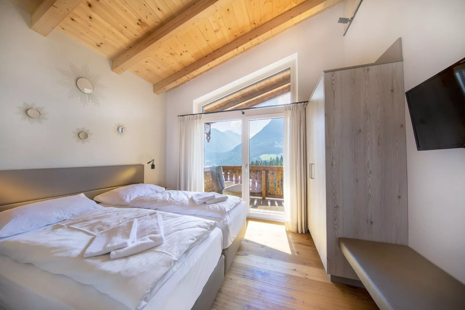 Nationalpark Chalet Pillewizer-Bedroom