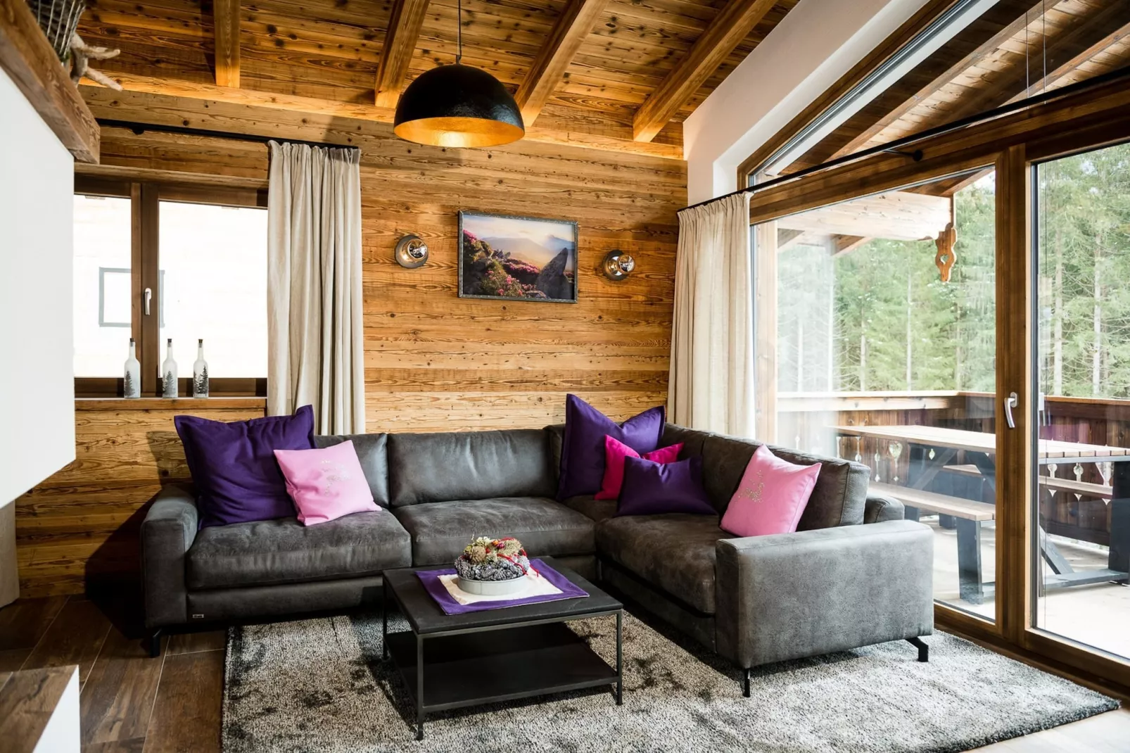 Nationalpark Chalet Blessachkopf-Living room