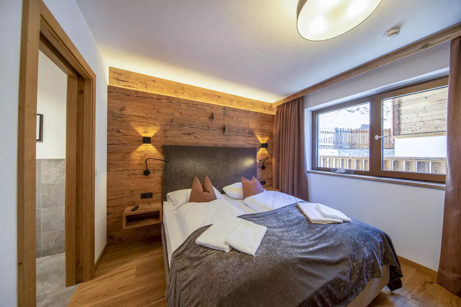 Nationalpark Chalet Mittereggspitze-Bedroom