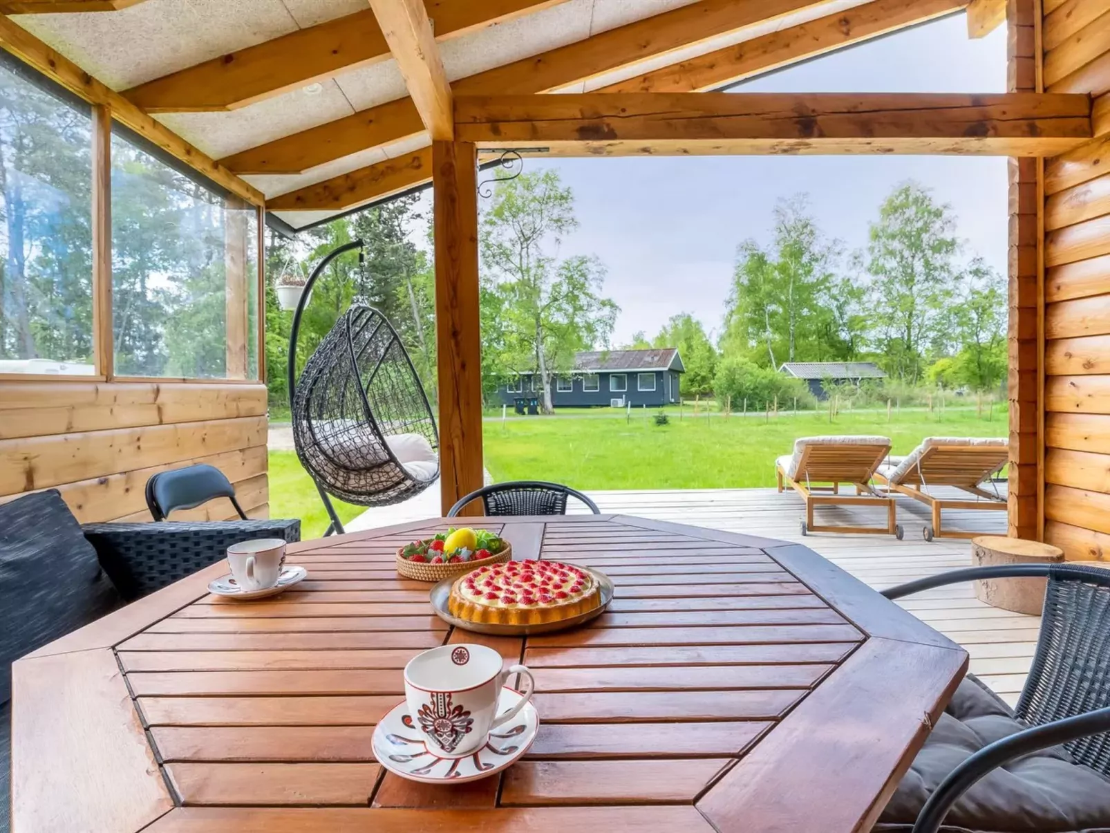 "Lillebror" - 900m from the sea-Dehors