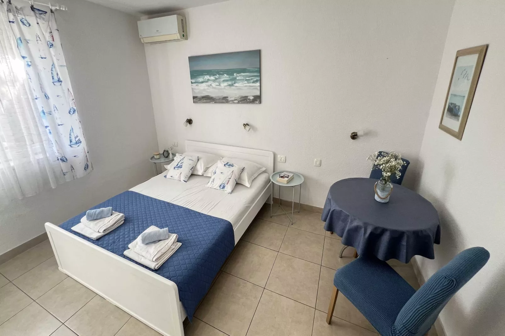 Apartmani Vela Makarska - Superior Studio Apartment-Bedroom