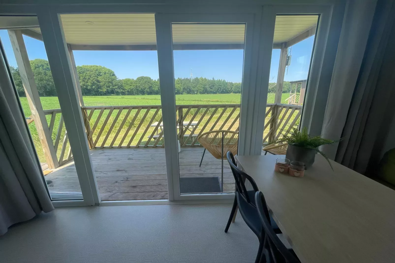 Elperhof Veldlodge-Esszimmer