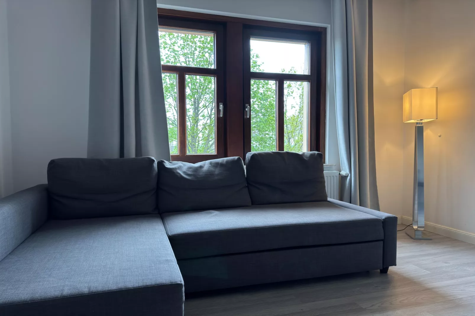 Apartment im alten Bahnhof-Living room