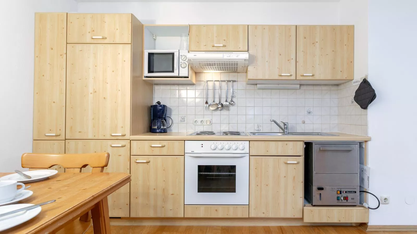 Apart An der Ache-Kitchen