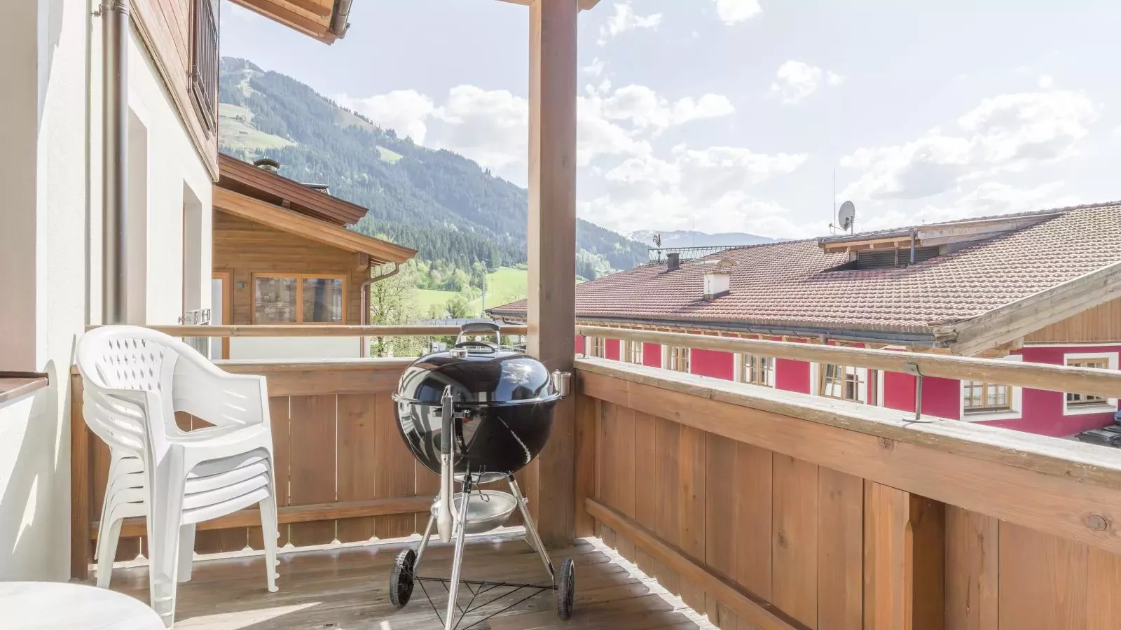 Next To The Ski Lift A 3 und A 4-Balcon-terrasse