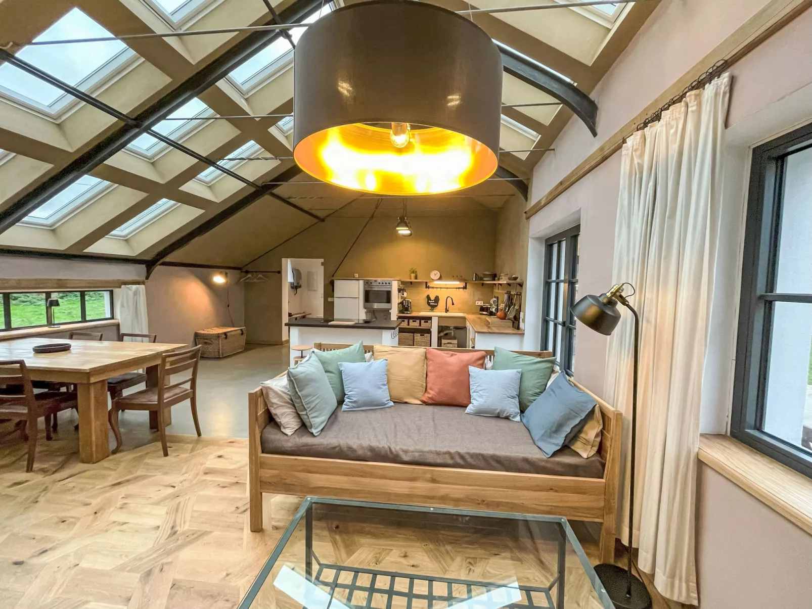 Glamping in der Orangerie-Inside