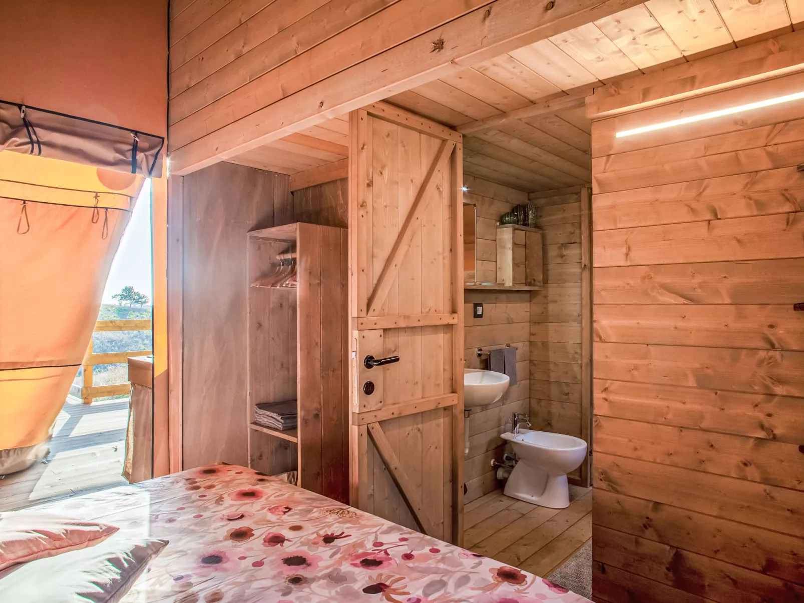 Glampingtent Zeus-Inside