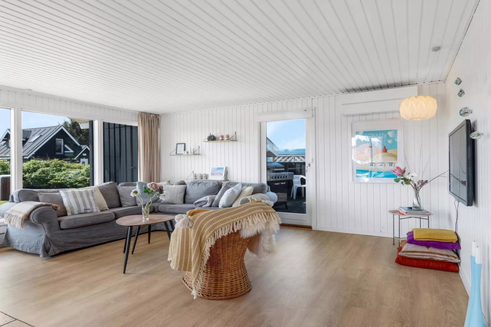 Holiday home in Lokken by the beach-Indoor