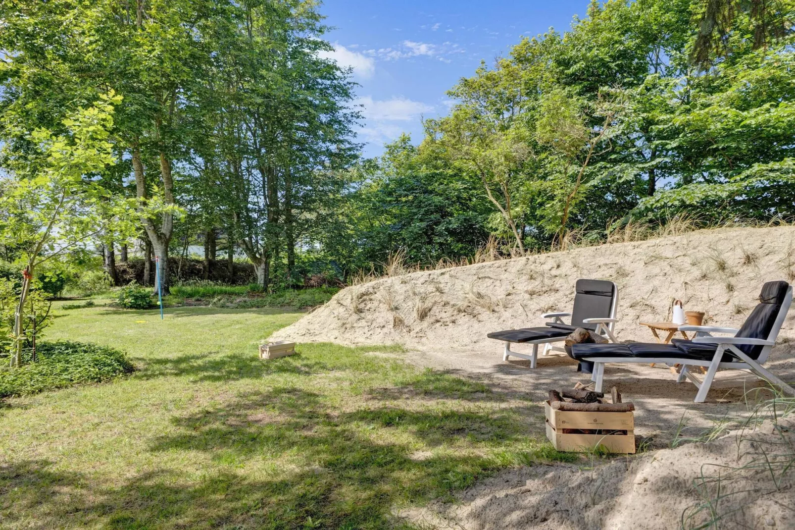 Holiday home in Hjørring in patio-Outdoor