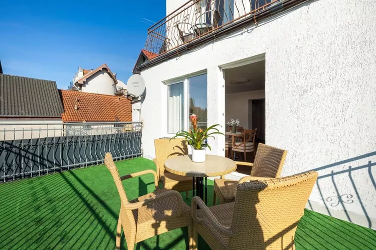 Studio wakacyjne nr 1 dla 4 osób Rewal-Terrace balcony