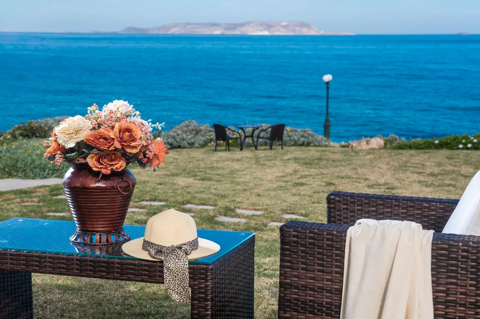 Villa Aphrodite-Gardens summer