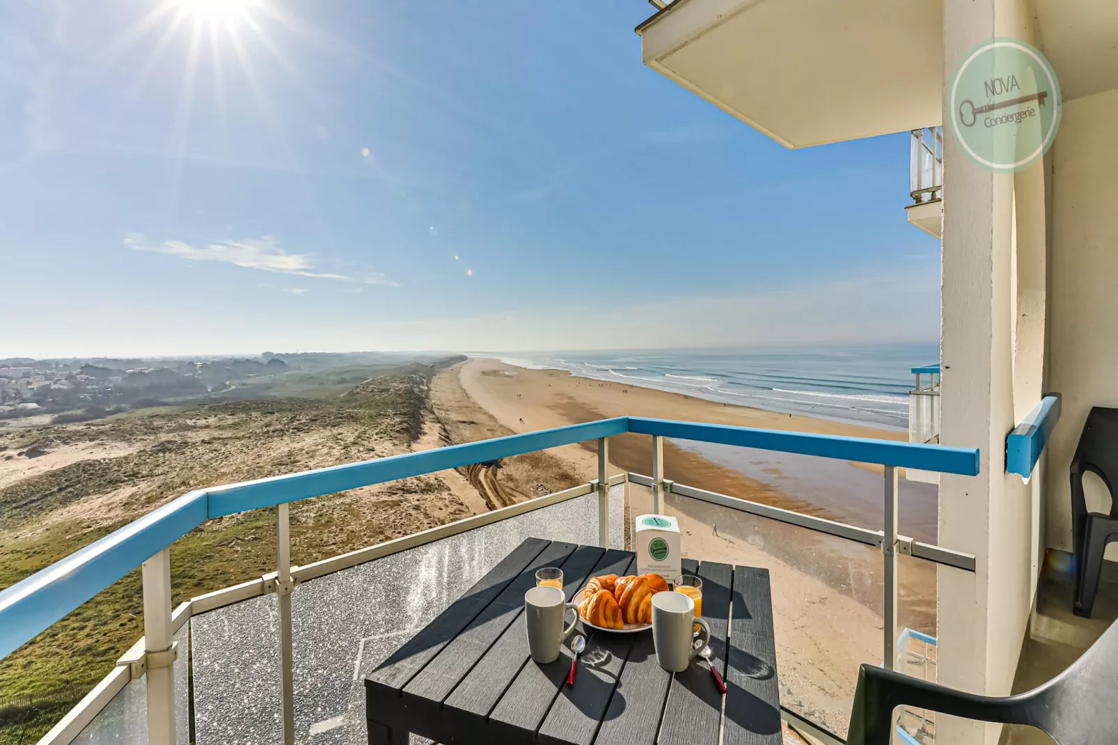 Le Belvédère des Dunes-Terrace balcony