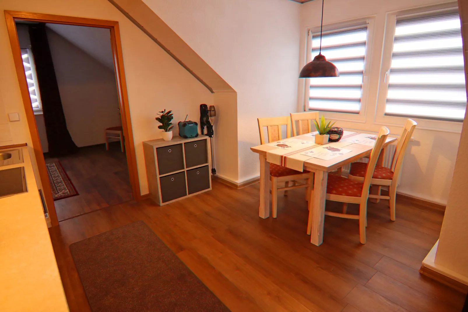 Ferienwohnung Kranichring-Salle à manger