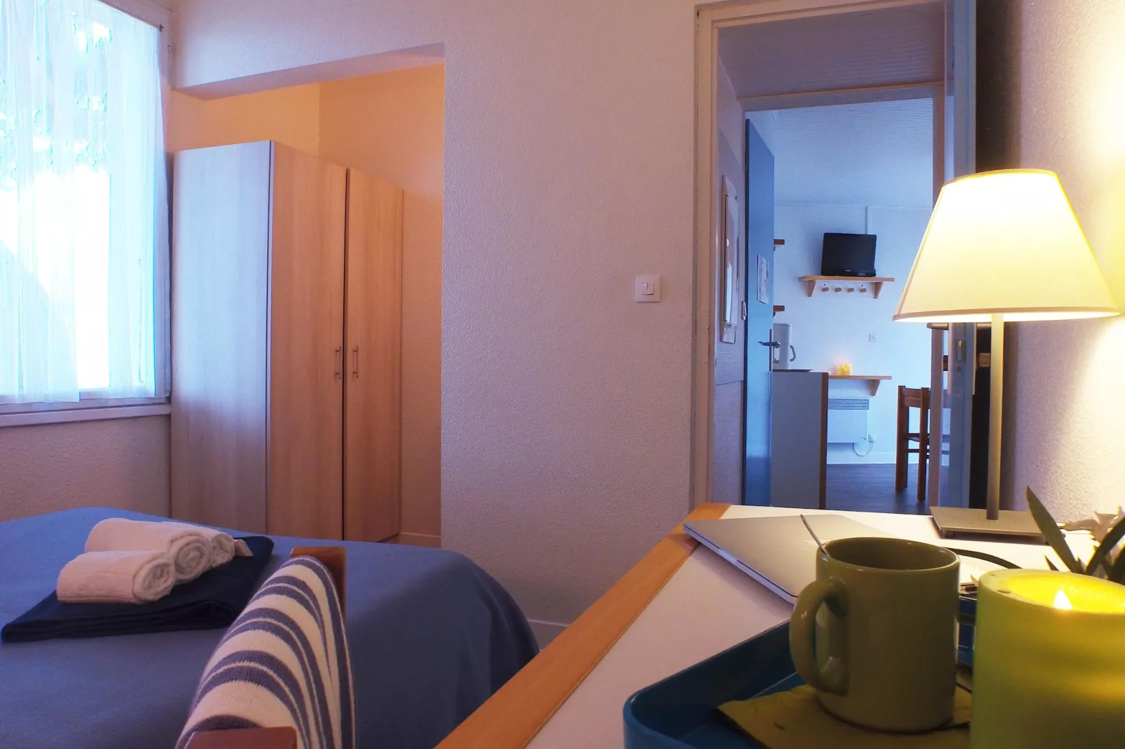 Ars-en-Ré - Appartement 3 Pièces 4 Personnes 1 bébé Etage-Schlafzimmer