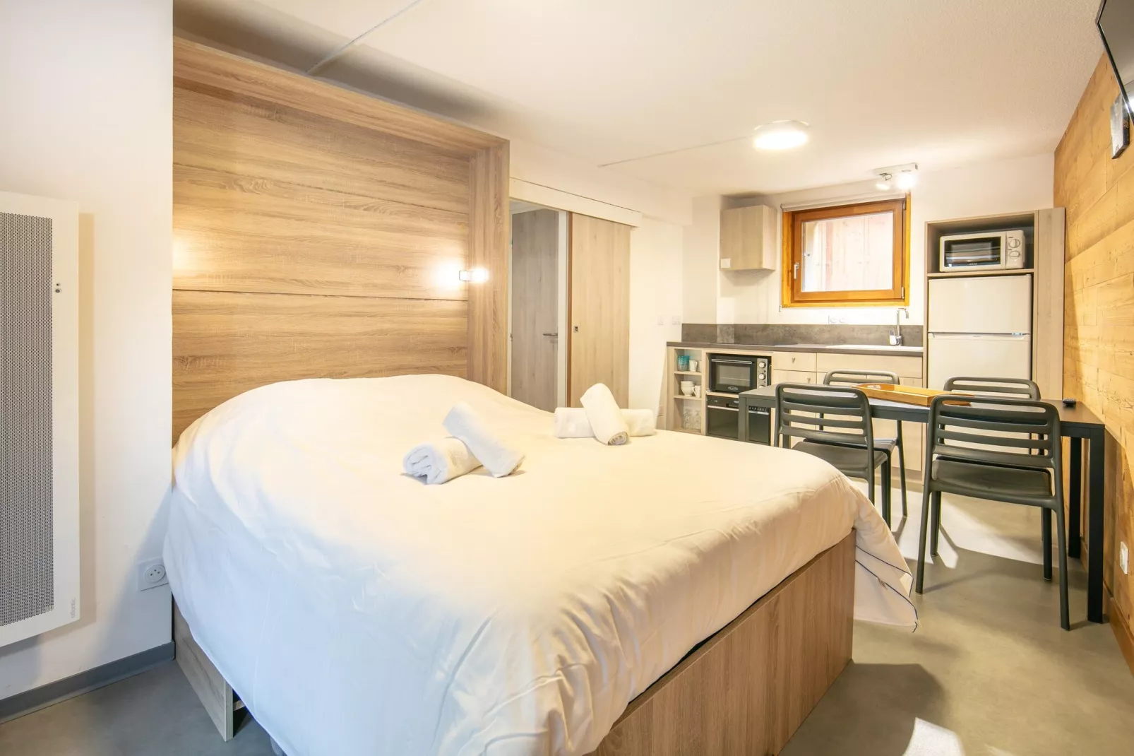 Appartement 2 Pièces 5 Personnes 1  bébé Rez-de-jardin-Bedroom