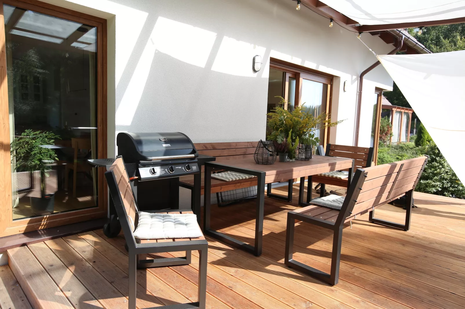 Holiday home in Dabie-Terrace balcony