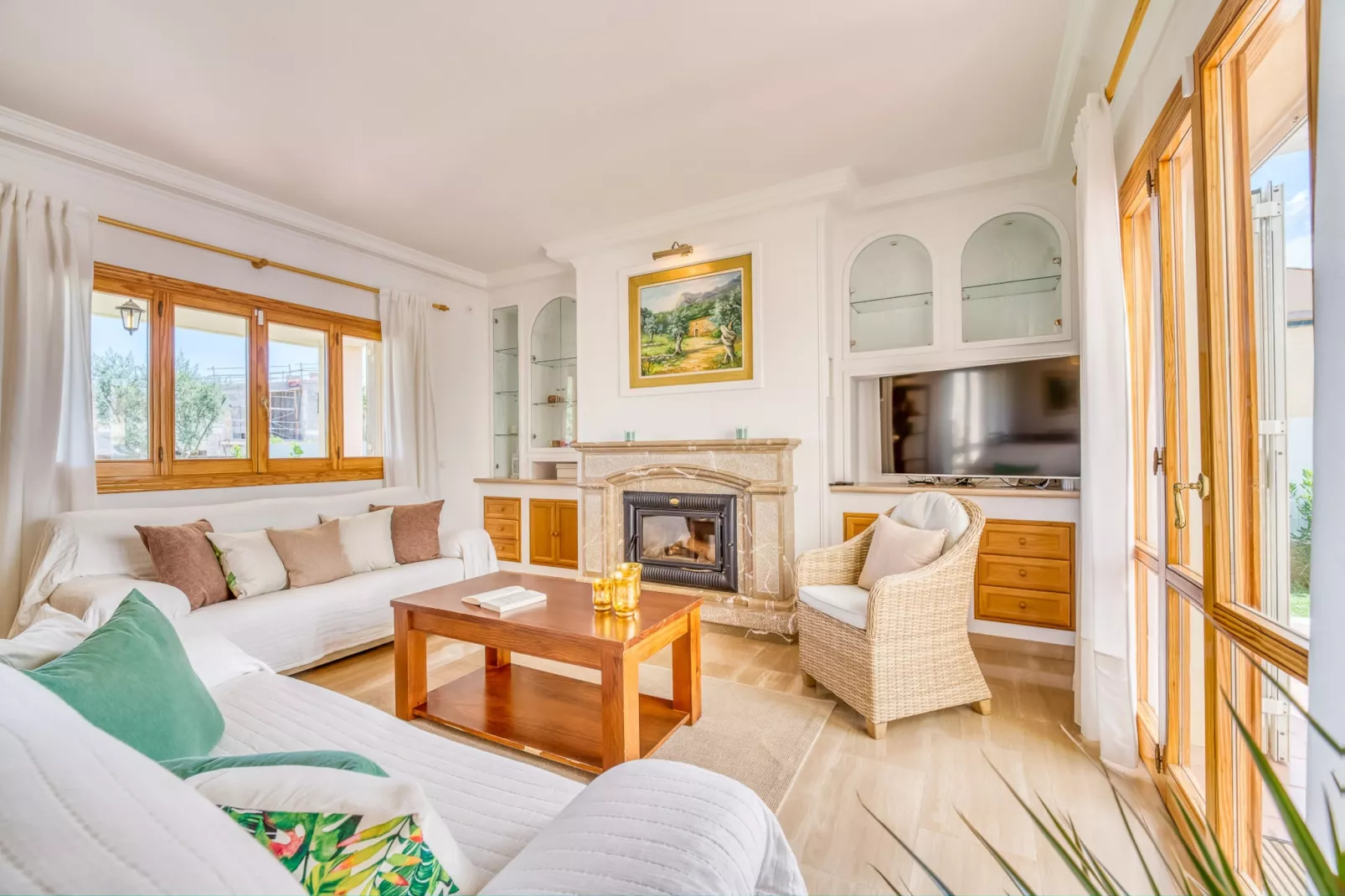 Villa la Romana-Living room