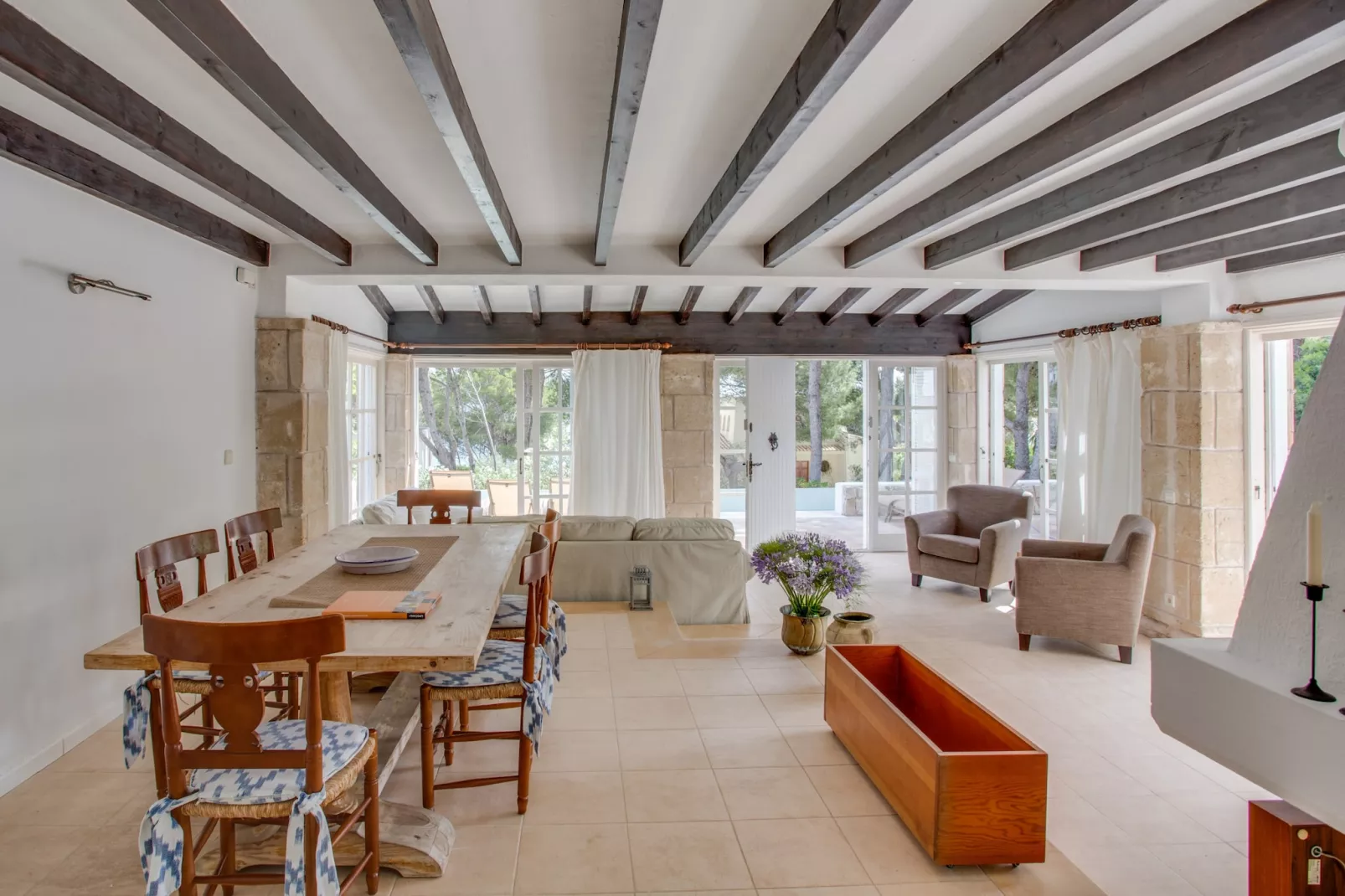 Villa Cala Padri-Living room