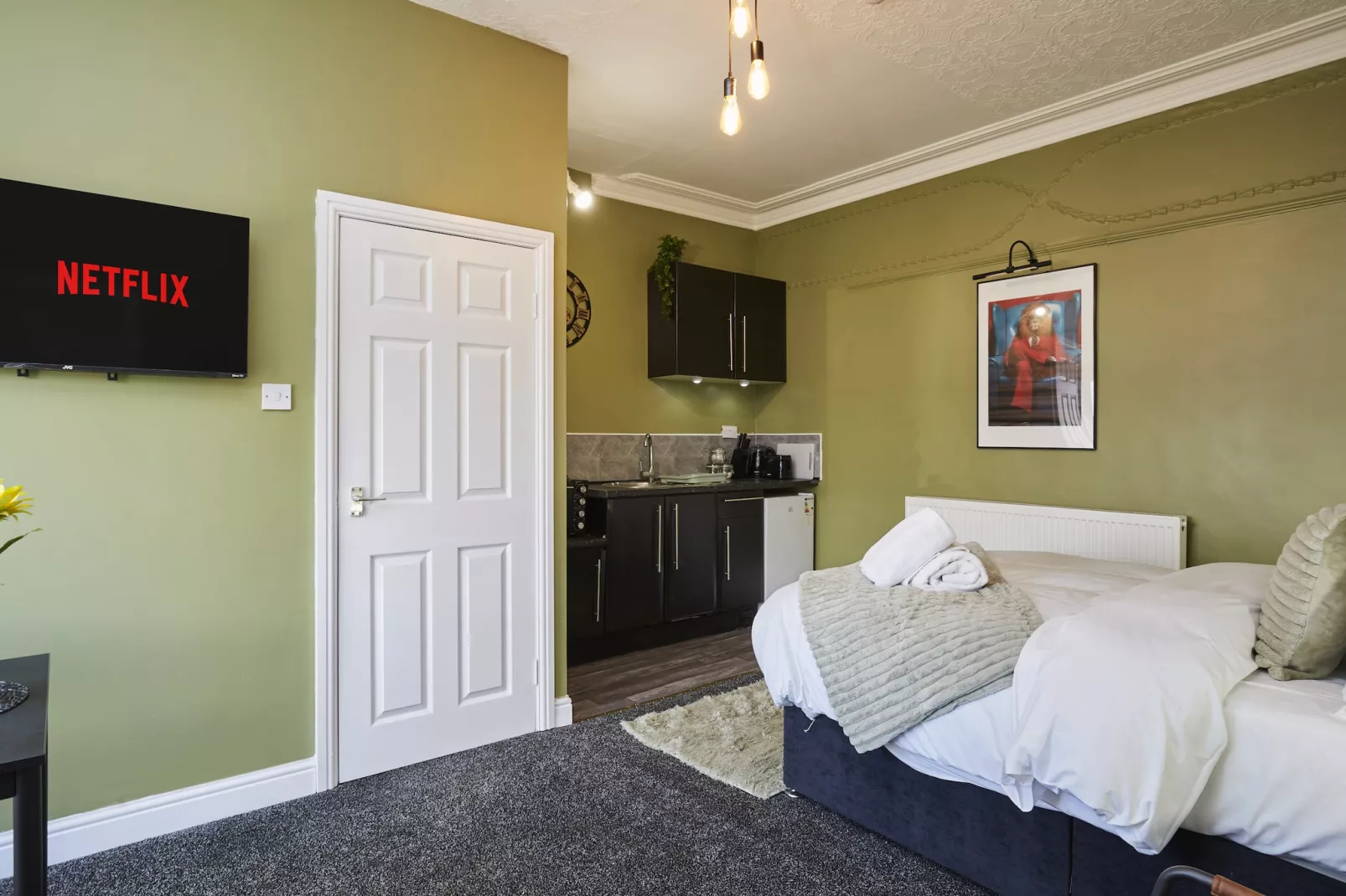 BV Aparthotel Huddersfield Ideal for Business & Leisure Stays-Chambre