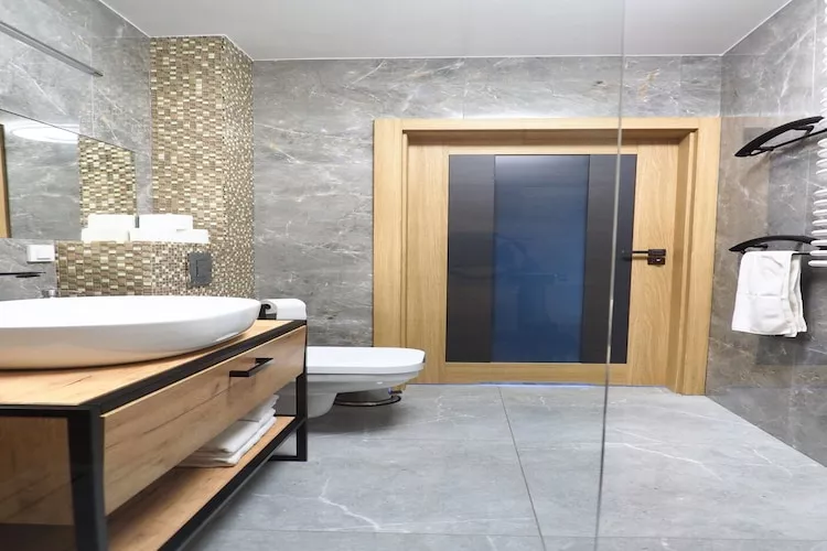 Luksusowy apartament w Międzyzdrojach Promenada Gwiazd 14c/31-Badezimmer
