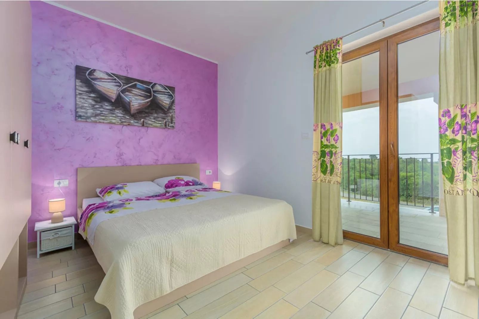 Santa Lucia - Villa with Private Pool & Sea View-Bedroom