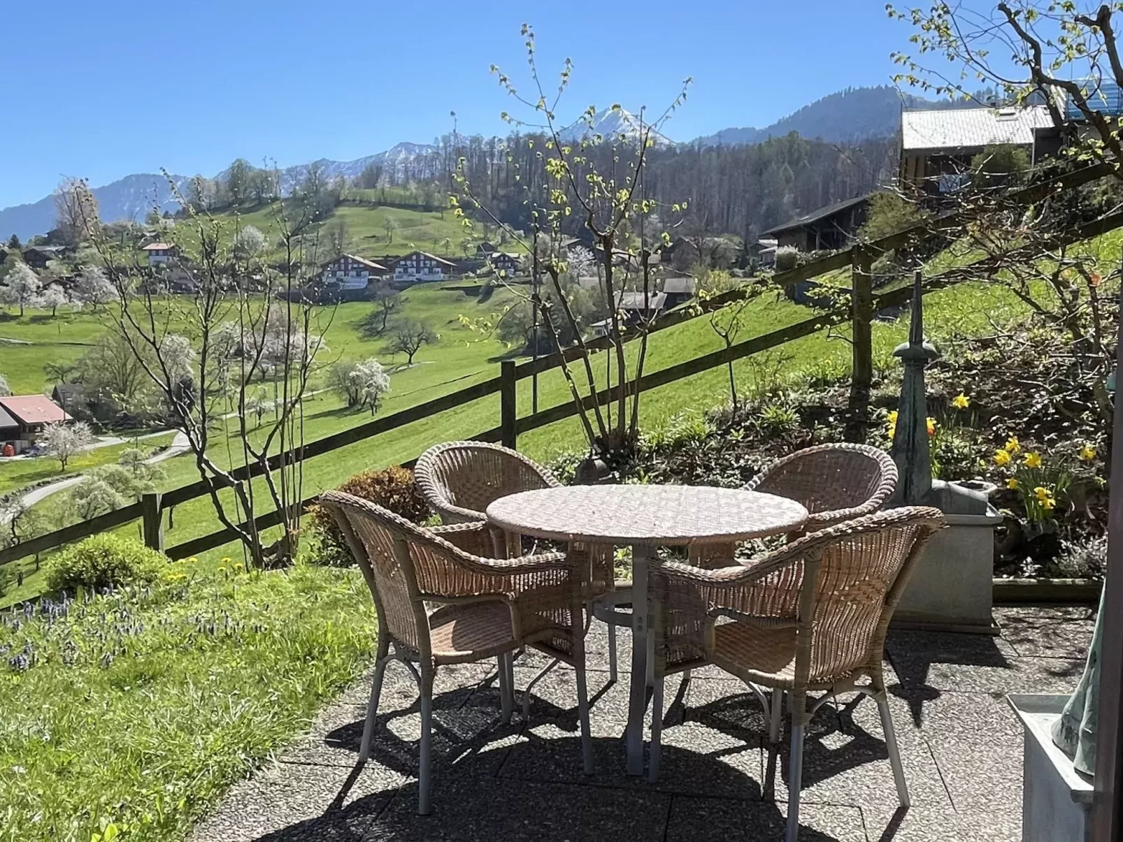 Panoramaferienwohnung Waldkircher-Draußen
