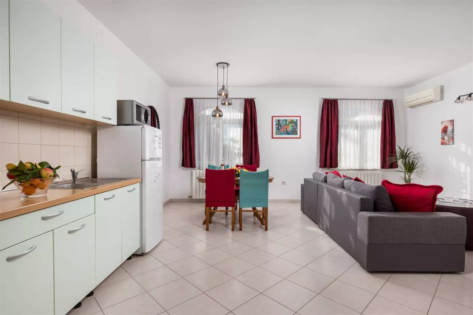 Apartment Slavica 1 - Red Paradise-Kitchen