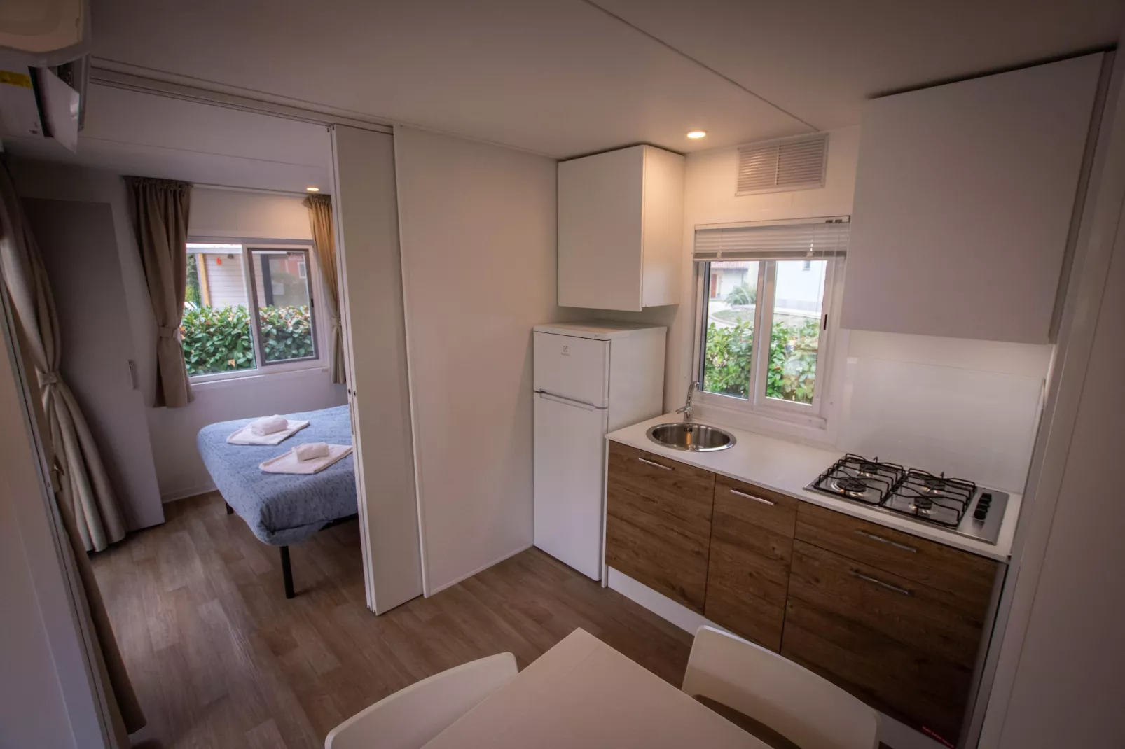 RESIDENCE ALBA VILLAGE / Studio Apartment 2 Personen M2-Kitchen