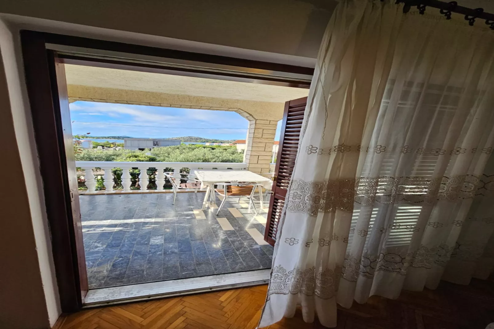 Apartments Nestor - studio apartment A2-Terrace balcony