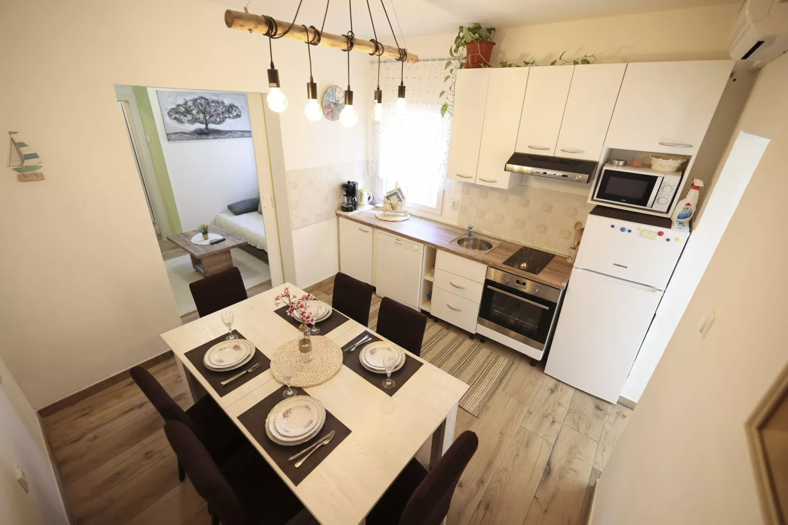 Apartment Rustica - Two bedroom apartment-Dining room